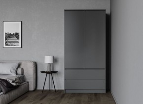 МОРИ МШ 900.1 Шкаф (графит) в Чебаркуле - chebarkul.ok-mebel.com | фото 2
