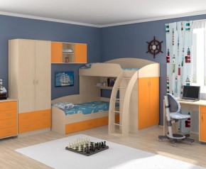 Набор для детской Соня 1-2-3 (800*1900) в Чебаркуле - chebarkul.ok-mebel.com | фото 2
