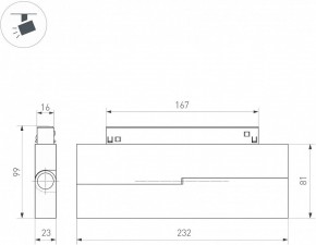 Накладной светильник Arlight MAG-ORIENT 049995 в Чебаркуле - chebarkul.ok-mebel.com | фото 3