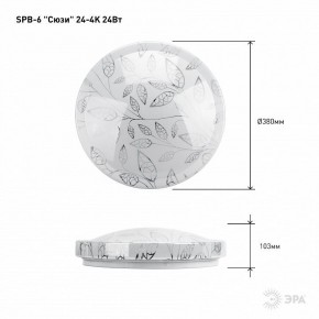 Накладной светильник Эра Классик SPB-6-24-4K (C) в Чебаркуле - chebarkul.ok-mebel.com | фото 6