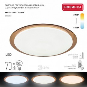 Накладной светильник Эра Классик SPB-6-70-RC Saturn (B) в Чебаркуле - chebarkul.ok-mebel.com | фото 2