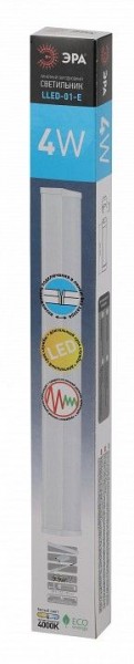 Накладной светильник Эра  LLED-01-04W-4000-E в Чебаркуле - chebarkul.ok-mebel.com | фото 6