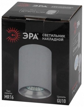 Накладной светильник Эра  OL1 GU10 SL/CH в Чебаркуле - chebarkul.ok-mebel.com | фото 8
