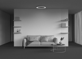 Накладной светильник Maytoni Lua C093CL-45W3K-W в Чебаркуле - chebarkul.ok-mebel.com | фото 7