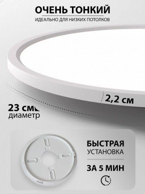 Накладной светильник Natali Kovaltseva PLAIN LED LAMPS 81113/2C в Чебаркуле - chebarkul.ok-mebel.com | фото 6