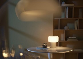 Настольная лампа декоративная Maytoni Omaggio MOD404TL-01BG в Чебаркуле - chebarkul.ok-mebel.com | фото 5