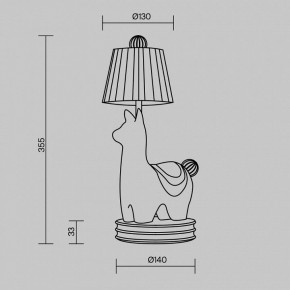 Настольная лампа декоративная Maytoni Senor Alpaca MOD377TL-L5W3K в Чебаркуле - chebarkul.ok-mebel.com | фото 10