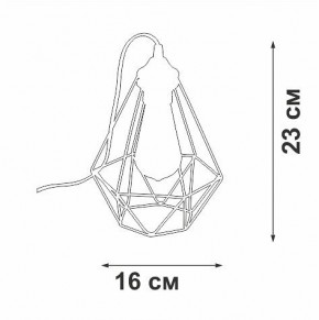 Настольная лампа декоративная Vitaluce V2803 V2803-1/1L в Чебаркуле - chebarkul.ok-mebel.com | фото 3
