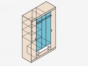 НИКА Н13 Шкаф для одежды в Чебаркуле - chebarkul.ok-mebel.com | фото 5