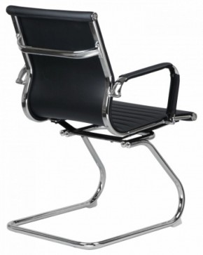 Офисное кресло для посетителей LMR-102N Черный в Чебаркуле - chebarkul.ok-mebel.com | фото 3