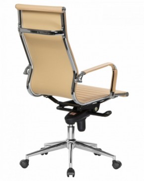 Офисное кресло для руководителей DOBRIN CLARK LMR-101F бежевый в Чебаркуле - chebarkul.ok-mebel.com | фото 4