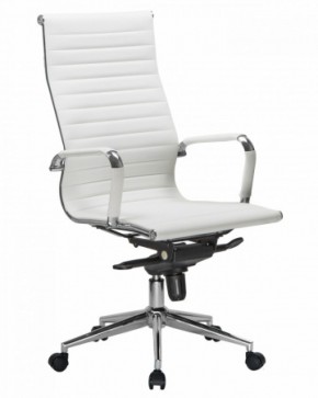 Офисное кресло для руководителей DOBRIN CLARK LMR-101F белый в Чебаркуле - chebarkul.ok-mebel.com | фото 1