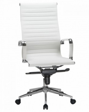 Офисное кресло для руководителей DOBRIN CLARK LMR-101F белый в Чебаркуле - chebarkul.ok-mebel.com | фото 2