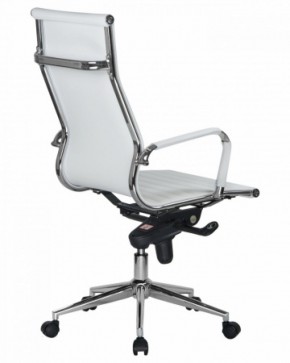 Офисное кресло для руководителей DOBRIN CLARK LMR-101F белый в Чебаркуле - chebarkul.ok-mebel.com | фото 3