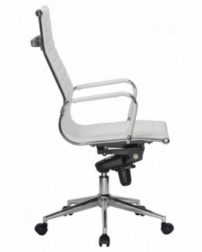 Офисное кресло для руководителей DOBRIN CLARK LMR-101F белый в Чебаркуле - chebarkul.ok-mebel.com | фото 4