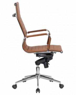 Офисное кресло для руководителей DOBRIN CLARK LMR-101F светло-коричневый №321 в Чебаркуле - chebarkul.ok-mebel.com | фото 3