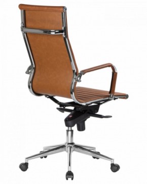 Офисное кресло для руководителей DOBRIN CLARK LMR-101F светло-коричневый №321 в Чебаркуле - chebarkul.ok-mebel.com | фото 4