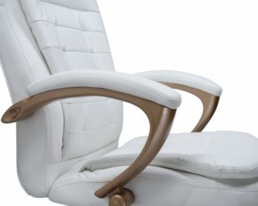 Офисное кресло для руководителей DOBRIN DONALD LMR-106B белый в Чебаркуле - chebarkul.ok-mebel.com | фото 10