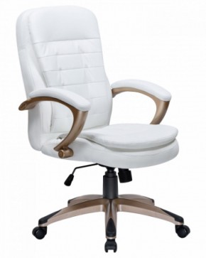 Офисное кресло для руководителей DOBRIN DONALD LMR-106B белый в Чебаркуле - chebarkul.ok-mebel.com | фото 2