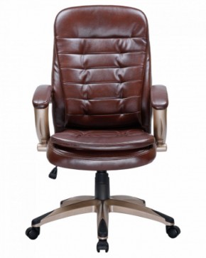 Офисное кресло для руководителей DOBRIN DONALD LMR-106B коричневый в Чебаркуле - chebarkul.ok-mebel.com | фото 3