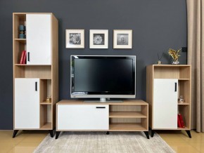 ОСКАР TRIO Гостиная (дуб золотой/белый) в Чебаркуле - chebarkul.ok-mebel.com | фото 2
