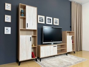 ОСКАР TRIO Гостиная (дуб золотой/сосна белая loft) в Чебаркуле - chebarkul.ok-mebel.com | фото 2