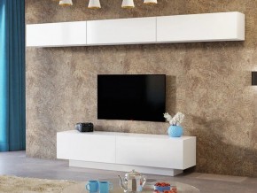 ПАОЛА Гостиная (Белый/Белый) в Чебаркуле - chebarkul.ok-mebel.com | фото 3