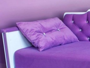 Подушка с 2-мя стразами для кровати ФЕЯ в Чебаркуле - chebarkul.ok-mebel.com | фото