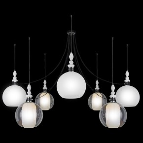 Подвесная люстра 33 идеи M66TW PND182.07.17CH.003BL-M66TW в Чебаркуле - chebarkul.ok-mebel.com | фото 2