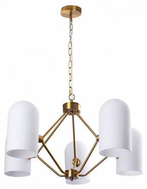 Подвесная люстра Arte Lamp Cassel A5454LM-5PB в Чебаркуле - chebarkul.ok-mebel.com | фото 2