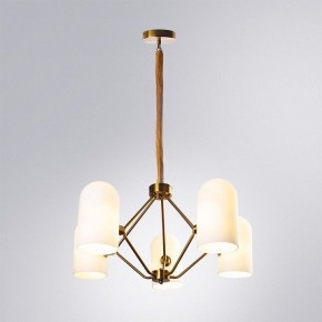 Подвесная люстра Arte Lamp Cassel A5454LM-5PB в Чебаркуле - chebarkul.ok-mebel.com | фото 3