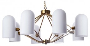 Подвесная люстра Arte Lamp Cassel A5454LM-8PB в Чебаркуле - chebarkul.ok-mebel.com | фото