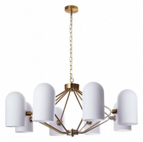 Подвесная люстра Arte Lamp Cassel A5454LM-8PB в Чебаркуле - chebarkul.ok-mebel.com | фото 2