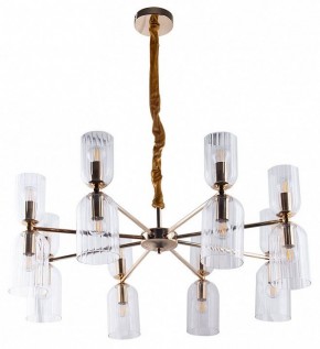 Подвесная люстра Arte Lamp Charm A1623LM-16GO в Чебаркуле - chebarkul.ok-mebel.com | фото 2