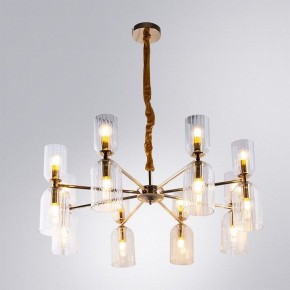 Подвесная люстра Arte Lamp Charm A1623LM-16GO в Чебаркуле - chebarkul.ok-mebel.com | фото 3