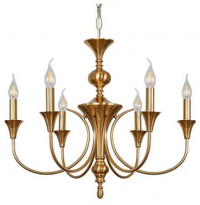 Подвесная люстра Arte Lamp Collinetta A4094LM-6PB в Чебаркуле - chebarkul.ok-mebel.com | фото