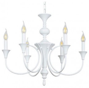 Подвесная люстра Arte Lamp Collinetta A4094LM-6WH в Чебаркуле - chebarkul.ok-mebel.com | фото