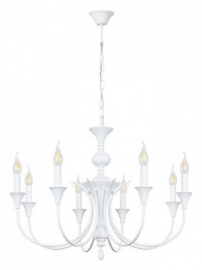 Подвесная люстра Arte Lamp Collinetta A4094LM-8WH в Чебаркуле - chebarkul.ok-mebel.com | фото 2