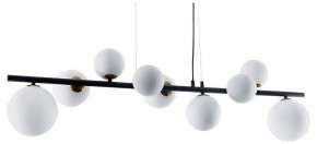 Подвесная люстра Arte Lamp Gemini A2243SP-9BK в Чебаркуле - chebarkul.ok-mebel.com | фото
