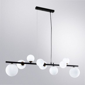 Подвесная люстра Arte Lamp Gemini A2243SP-9BK в Чебаркуле - chebarkul.ok-mebel.com | фото 3