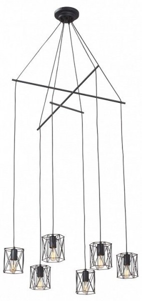 Подвесная люстра Vitaluce V3028 V3028-1/6S в Чебаркуле - chebarkul.ok-mebel.com | фото