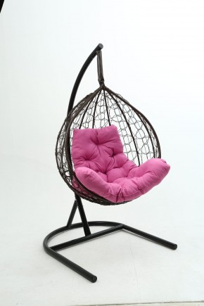 Подвесное кресло Бароло (коричневый/розовый) в Чебаркуле - chebarkul.ok-mebel.com | фото