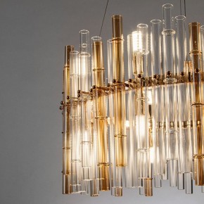 Подвесной светильник Arte Lamp Crystalla A4111LM-16GO в Чебаркуле - chebarkul.ok-mebel.com | фото 3