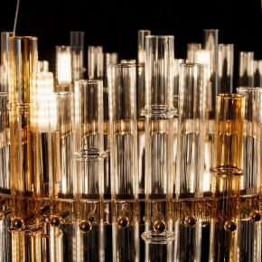 Подвесной светильник Arte Lamp Crystalla A4111LM-16GO в Чебаркуле - chebarkul.ok-mebel.com | фото 6