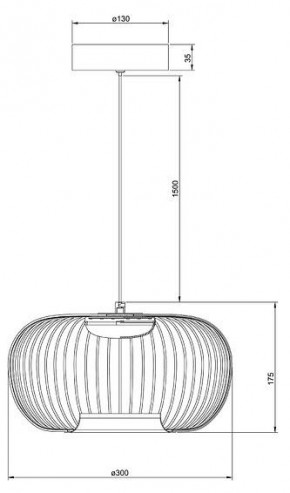 Подвесной светильник Arte Lamp Flare A3527SP-12BK в Чебаркуле - chebarkul.ok-mebel.com | фото 3