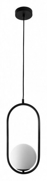 Подвесной светильник Arte Lamp Matisse A7745SP-1BK в Чебаркуле - chebarkul.ok-mebel.com | фото 2