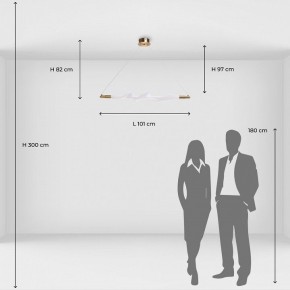 Подвесной светильник De City Мадлен 8 424017301 в Чебаркуле - chebarkul.ok-mebel.com | фото 8