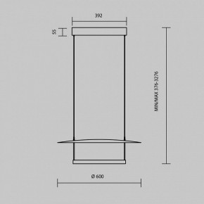 Подвесной светильник Maytoni Ambience MOD280PL-L30B3K1 в Чебаркуле - chebarkul.ok-mebel.com | фото 4