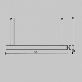 Подвесной светильник Maytoni BASIS P051PL-36W2.7-6K-W в Чебаркуле - chebarkul.ok-mebel.com | фото 7
