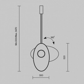 Подвесной светильник Maytoni Evolution MOD396PL-L10W3K в Чебаркуле - chebarkul.ok-mebel.com | фото 6